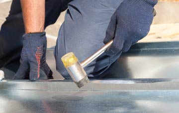 Girsby metal flat roofing repairs
